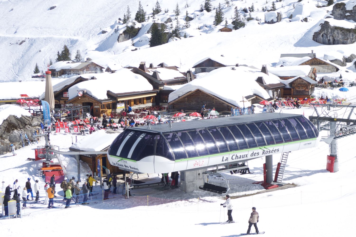skier à Châtel