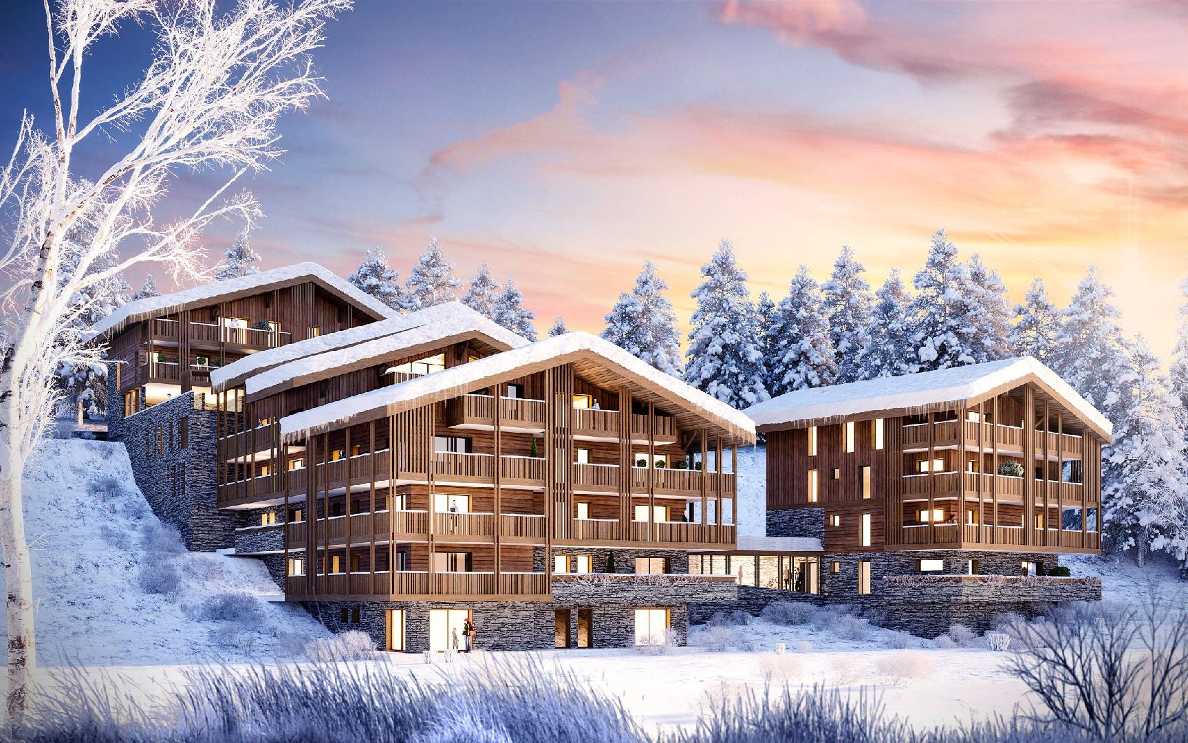 Les Versants Châtel- 24 appartements