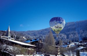 montgolfiere les carroz